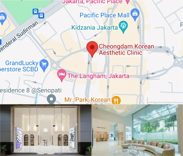 Cheongdam's Clinic Location Map